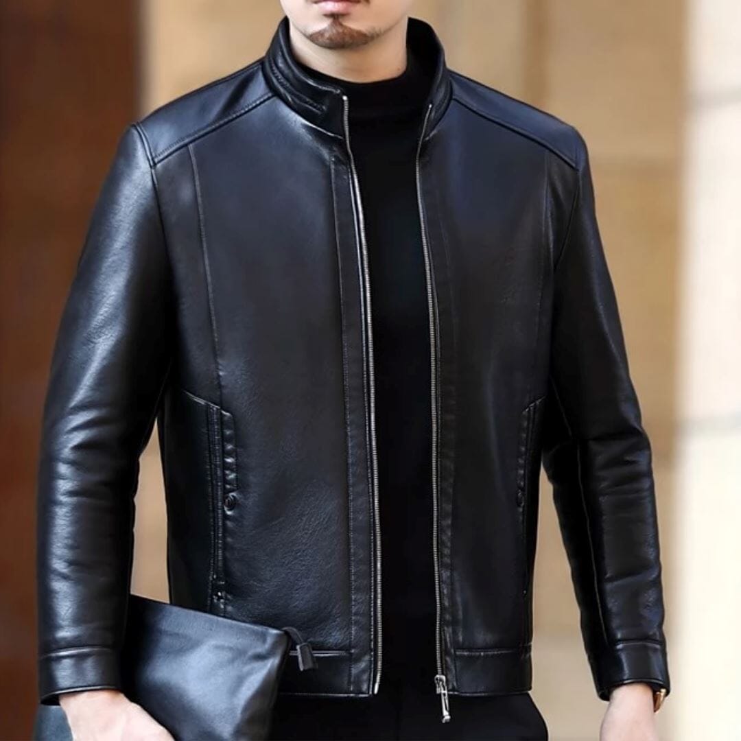 Herren Lederjacke
