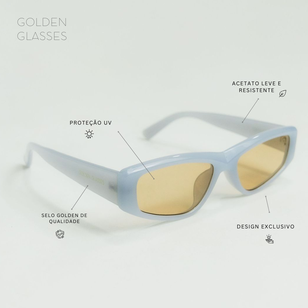 Damen-Sonnenbrille Elegance Blau