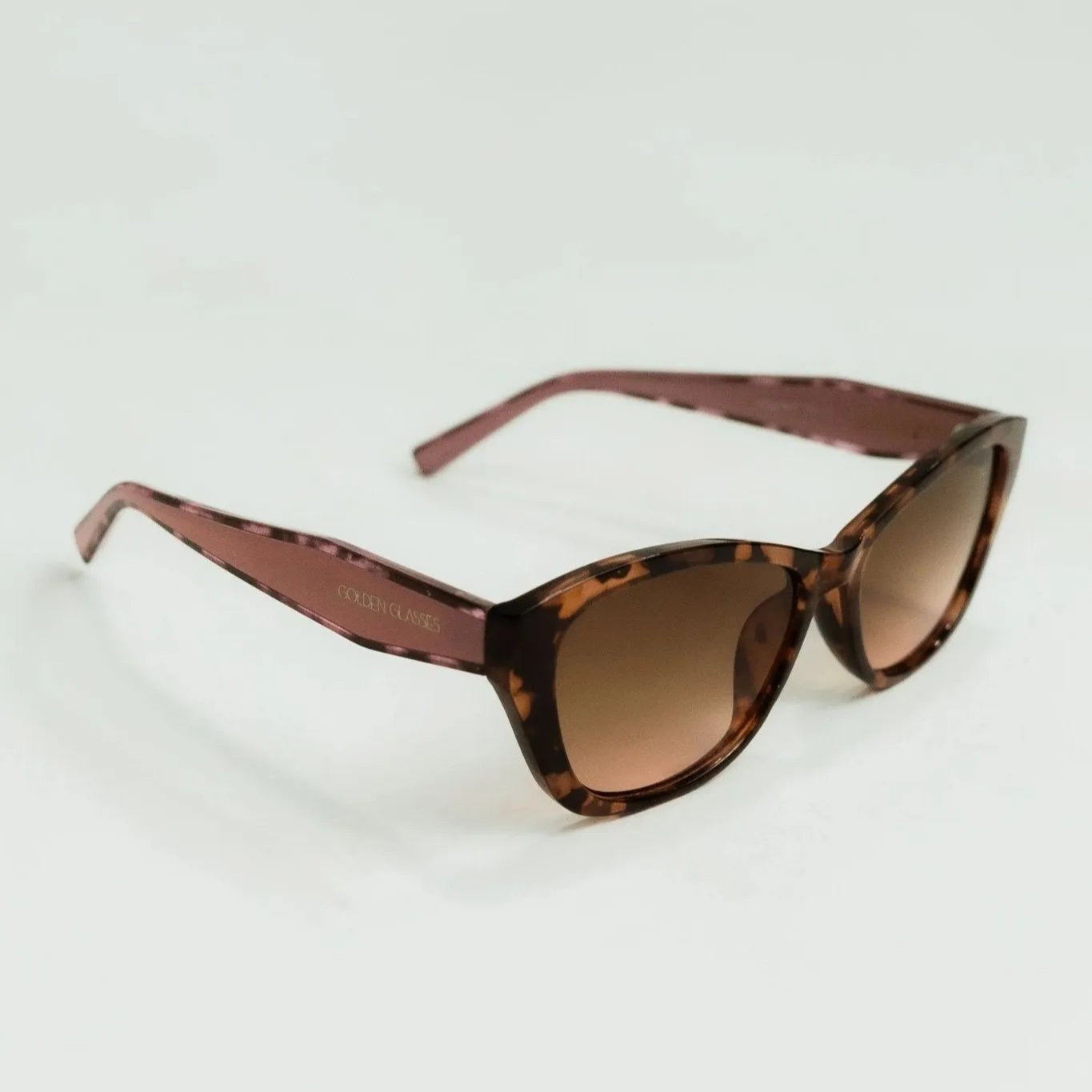 Damen Sonnenbrille Aurora Animal Rosé