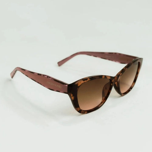 Damen Sonnenbrille Aurora Animal Rosé