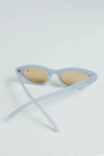 Damen Blaue Katzenaugen Sonnenbrille